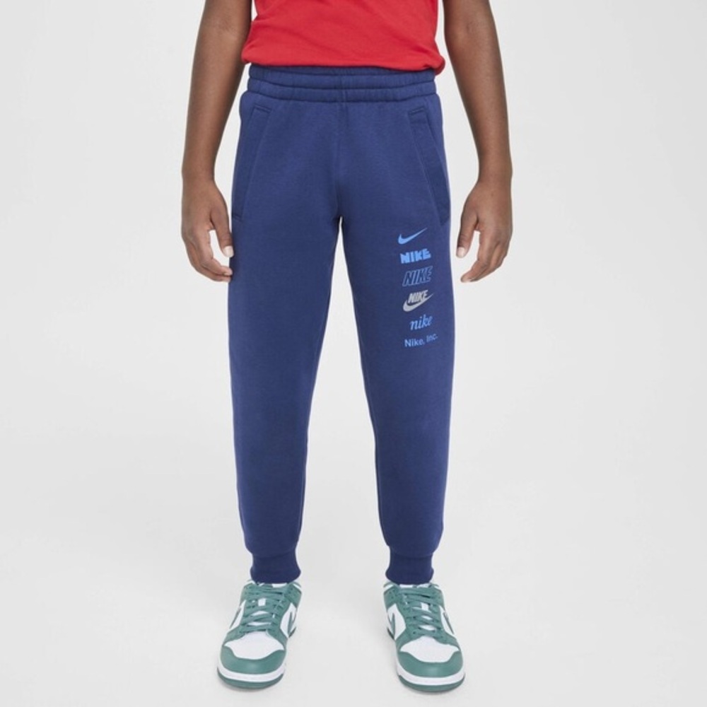 Nike Sportswear Club Fleece Kids Joggers Jogging Track Pants Youth L 10/12